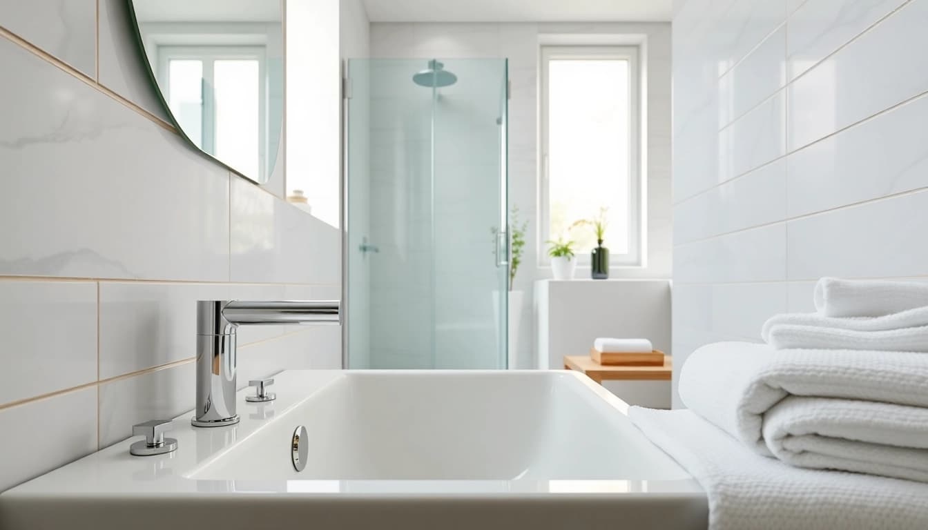 Transform your space with bathroom renovation Manchester featuring sleek designs.