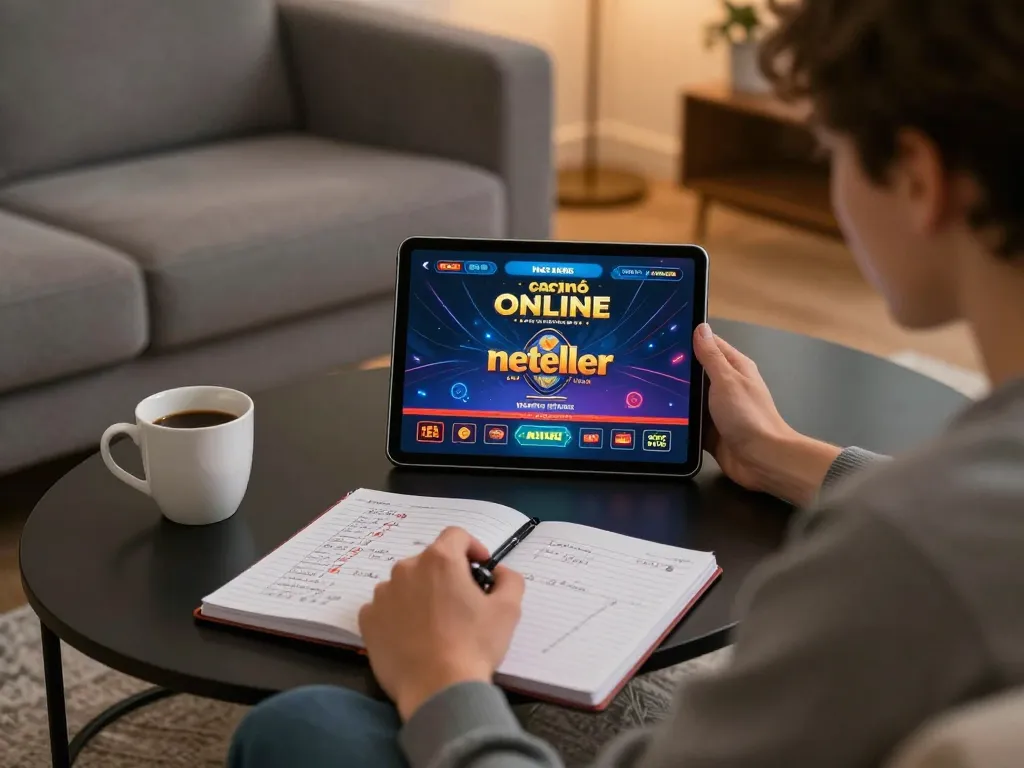Engaging session of casinò online non aams con neteller gaming in a cozy home setup.