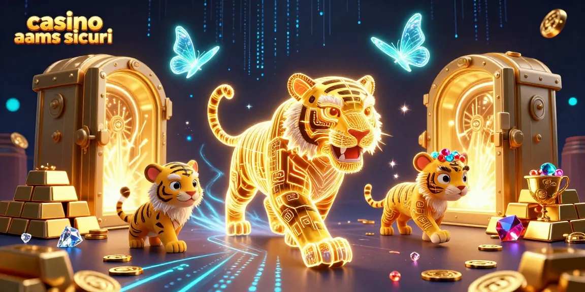 Vivi l'emozione dei casino non AAMS sicuri, tra tigri di energia luminosa e tesori scintillanti nel nostro mondo virtuale.