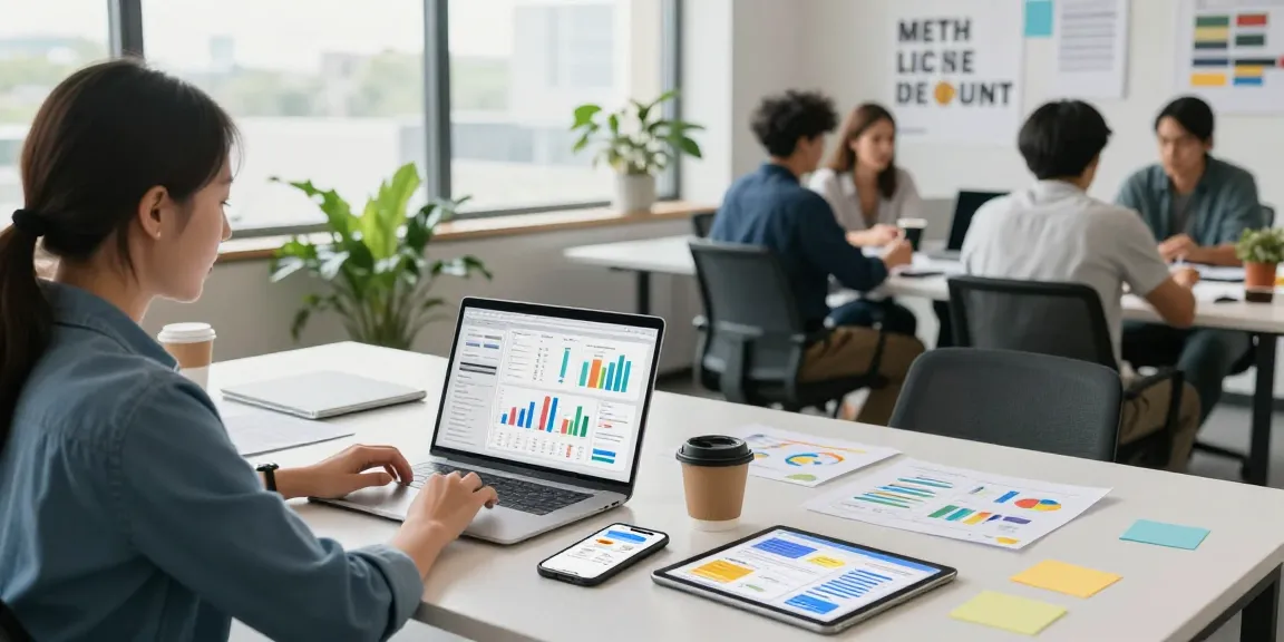 Dynamic digital marketing workspace at https://factors.org.uk showcasing collaboration and creativity.