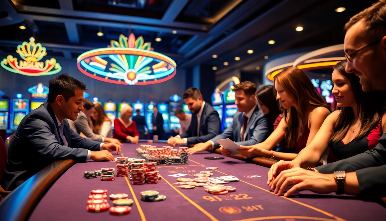 Erfahren Sie alles über den casino bonus ohne einzahlung neu und seine Vorteile in einem lebhaften Casino-Umfeld.
