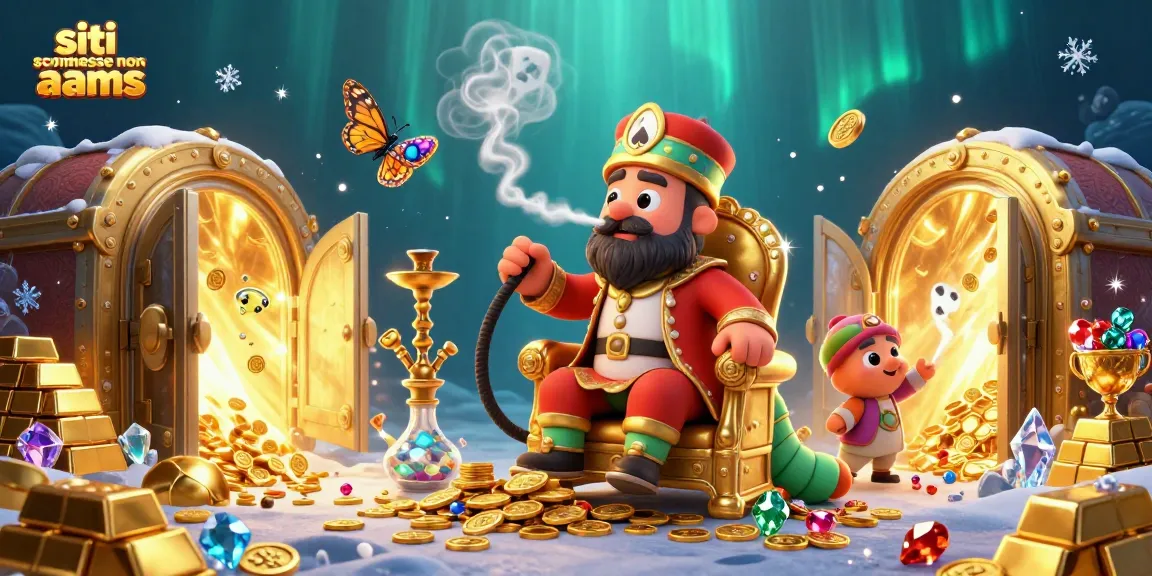 Visualizza i siti scommesse non AAMS attraverso un'illustrazione 3D ricca di dettagli e temi casinò.