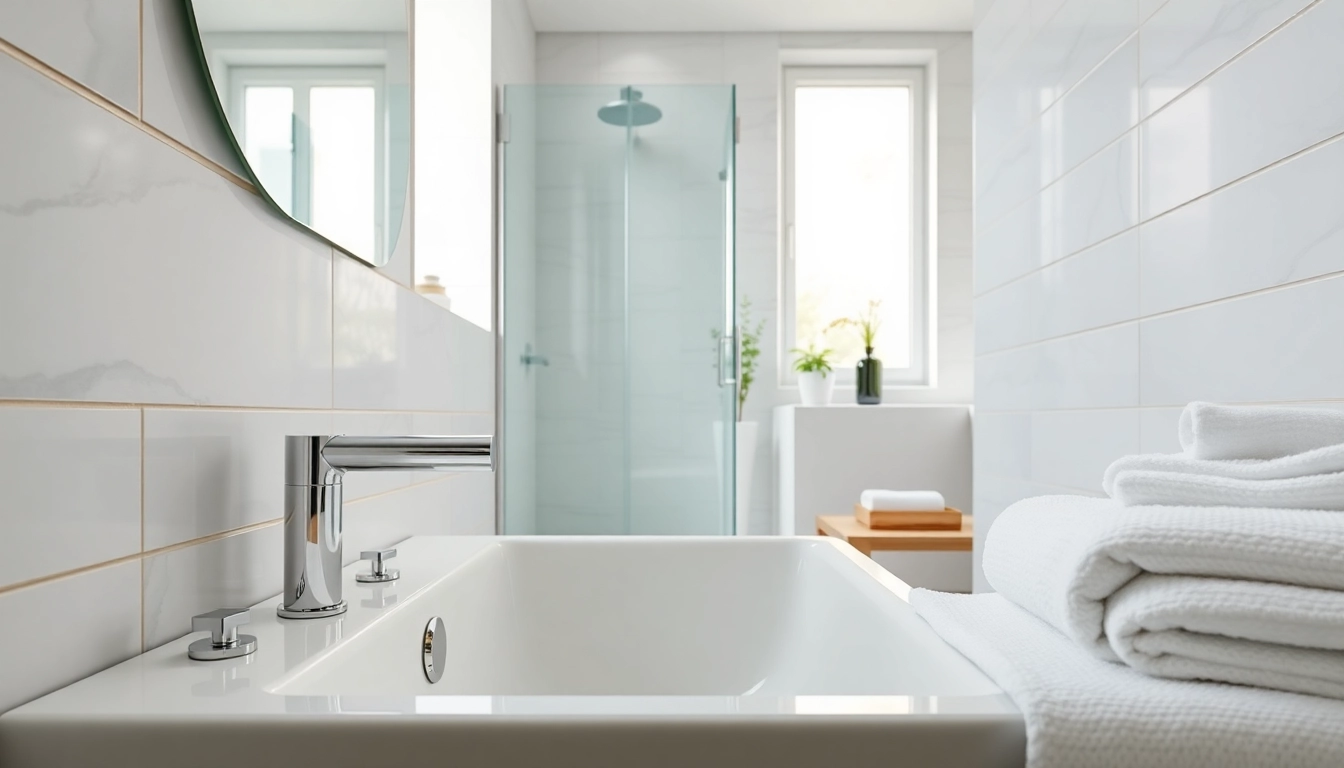 Transform your space with bathroom renovation Manchester featuring sleek designs.