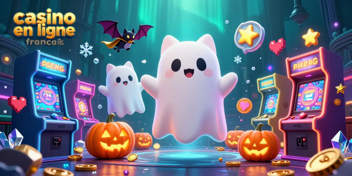 Le casino en ligne français devient vivant avec un chat fantôme et des machines à sous lumineuses.