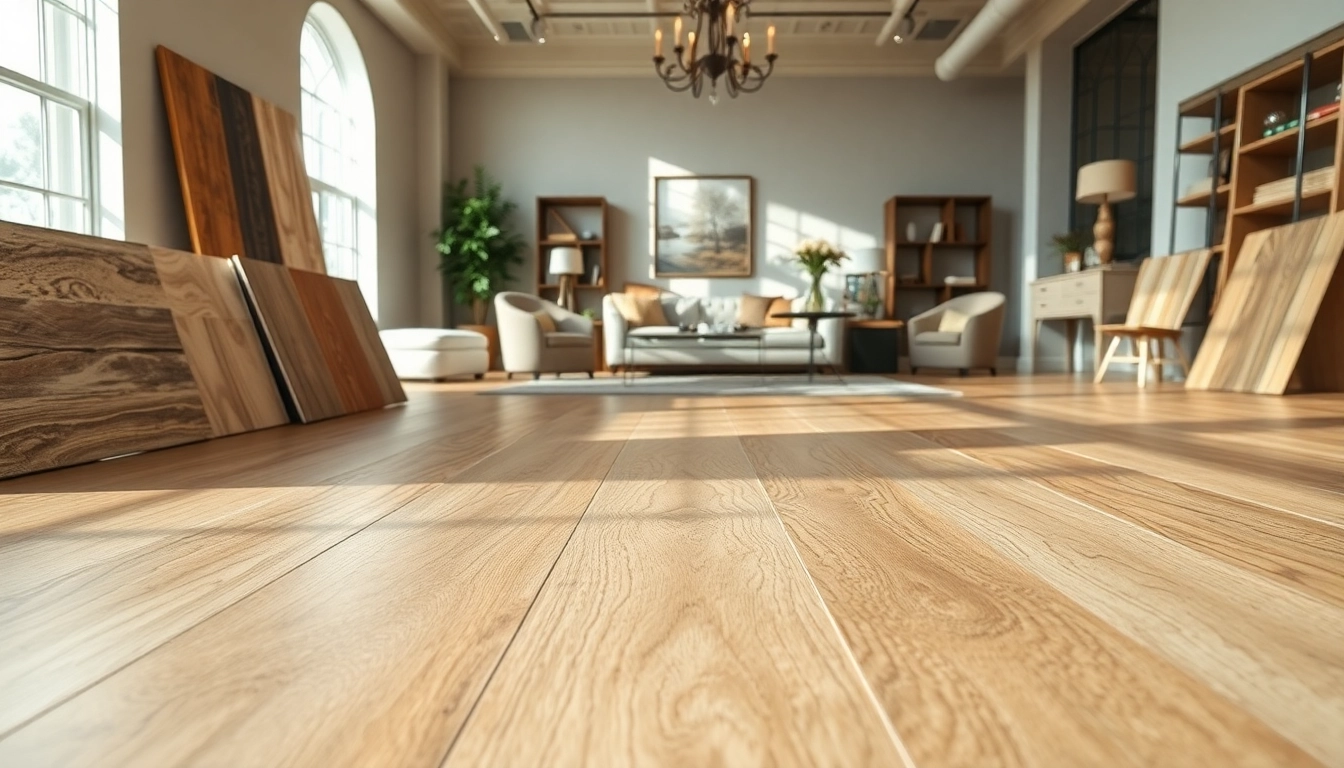 Showcasing luxurious lvp flooring samples in an inviting and stylish interior setting.