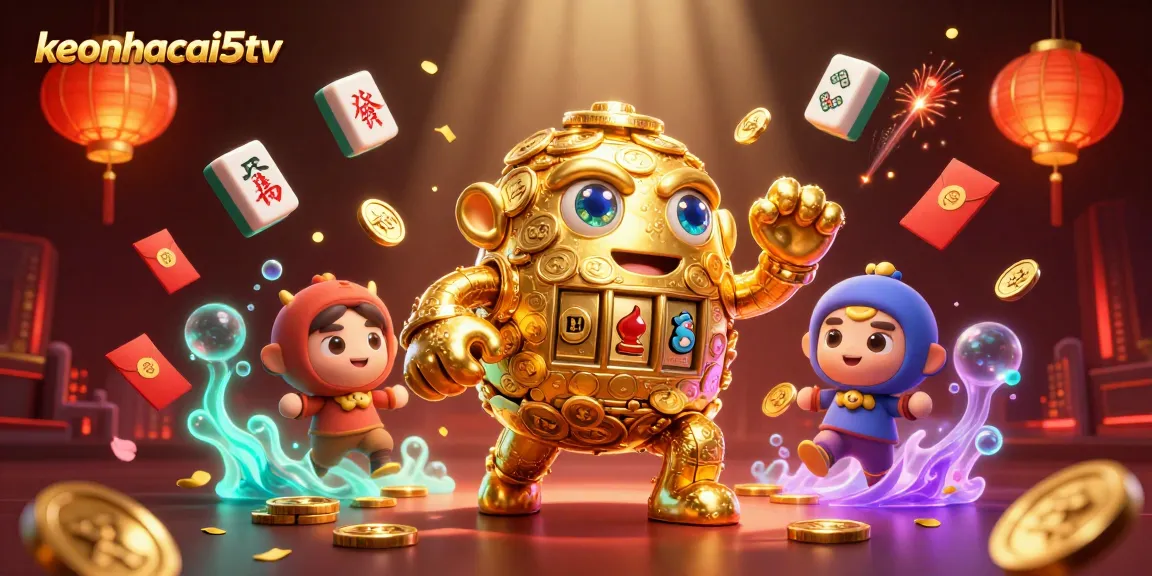 Engage with keonhacai5tv as dynamic casino elements illuminate the scene.