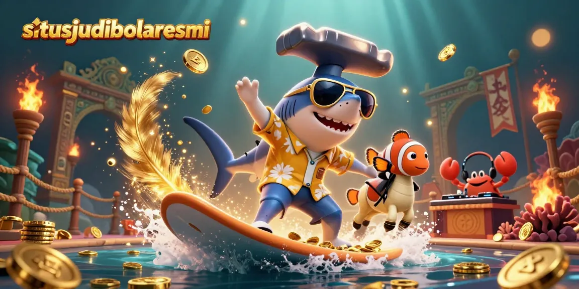 Sitasjudibolaresmi offers thrilling online betting action with exciting characters surfacing on gold coins.