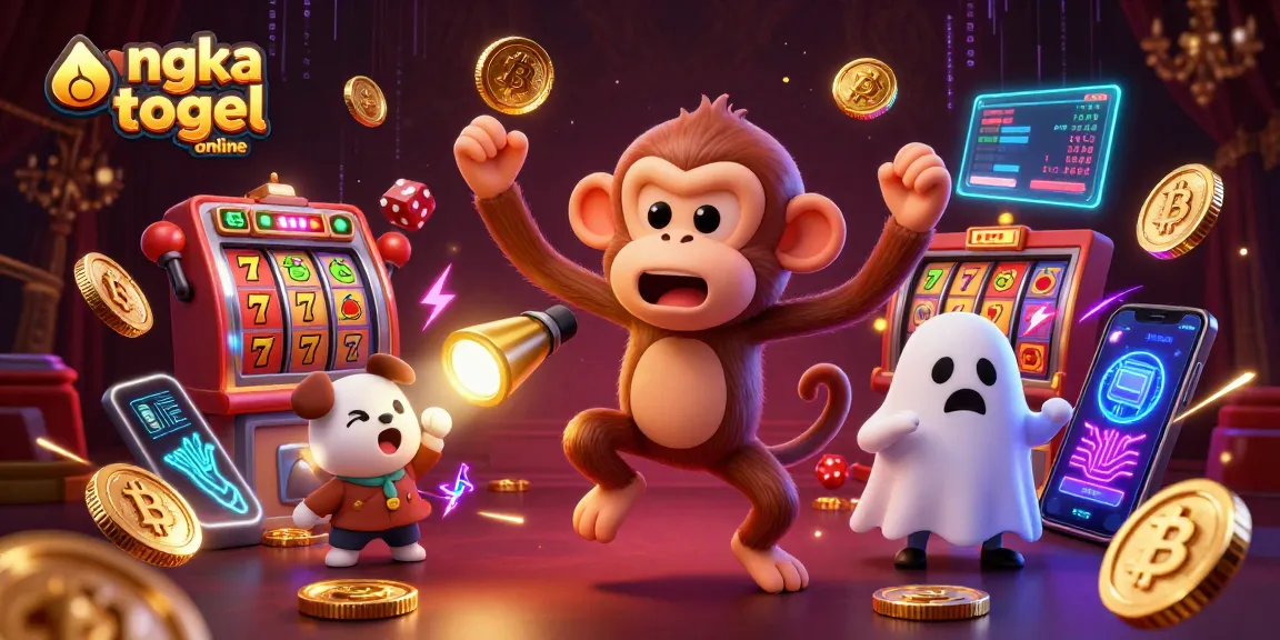 Engage in angka togel online excitement with vibrant casino characters and dynamic game elements.