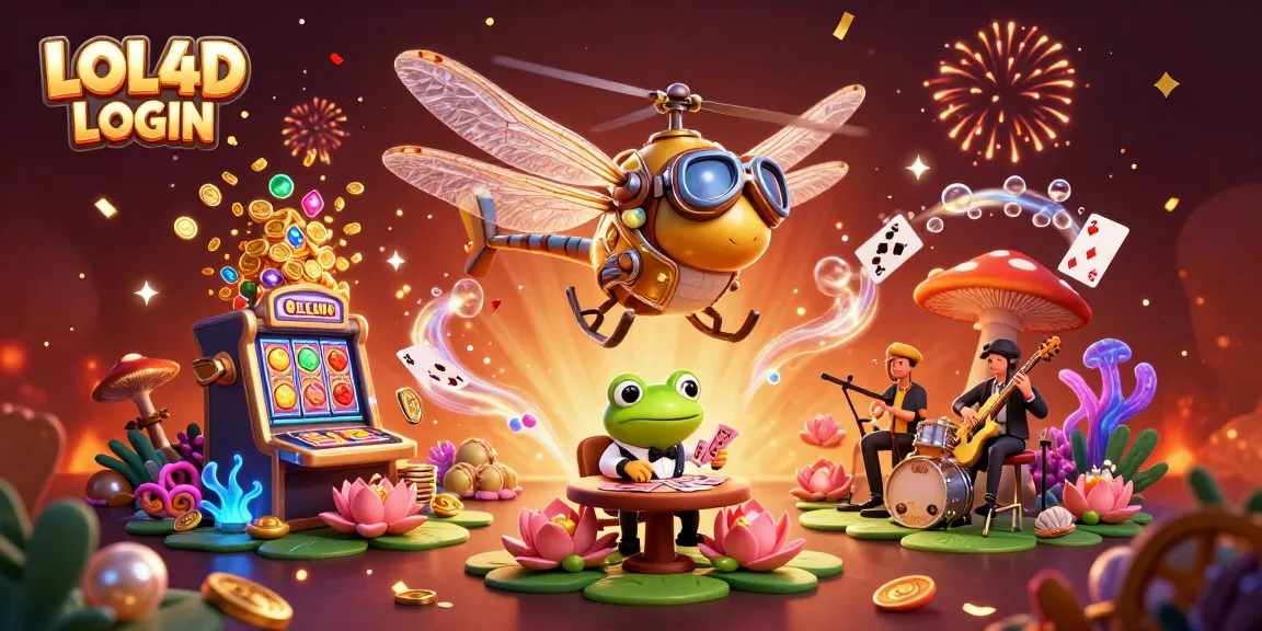 Mulai petualangan memenangkan jackpot di LOL4D LOGIN dengan croupier ramah dan suasana kasino yang meriah.