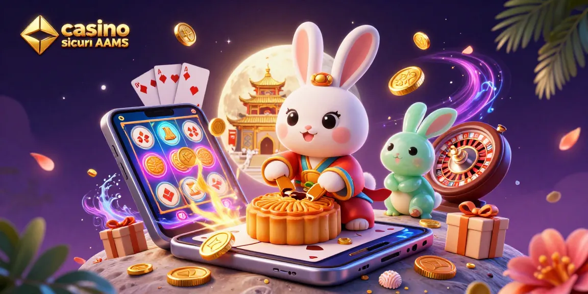 Giocare nei casinò sicuri non AAMS con slot colorate e monete d'oro che esplodono.