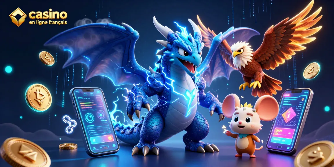 Jouer sur un casino en ligne français avec des personnages de jeu captivants et de la crypto-monnaie.