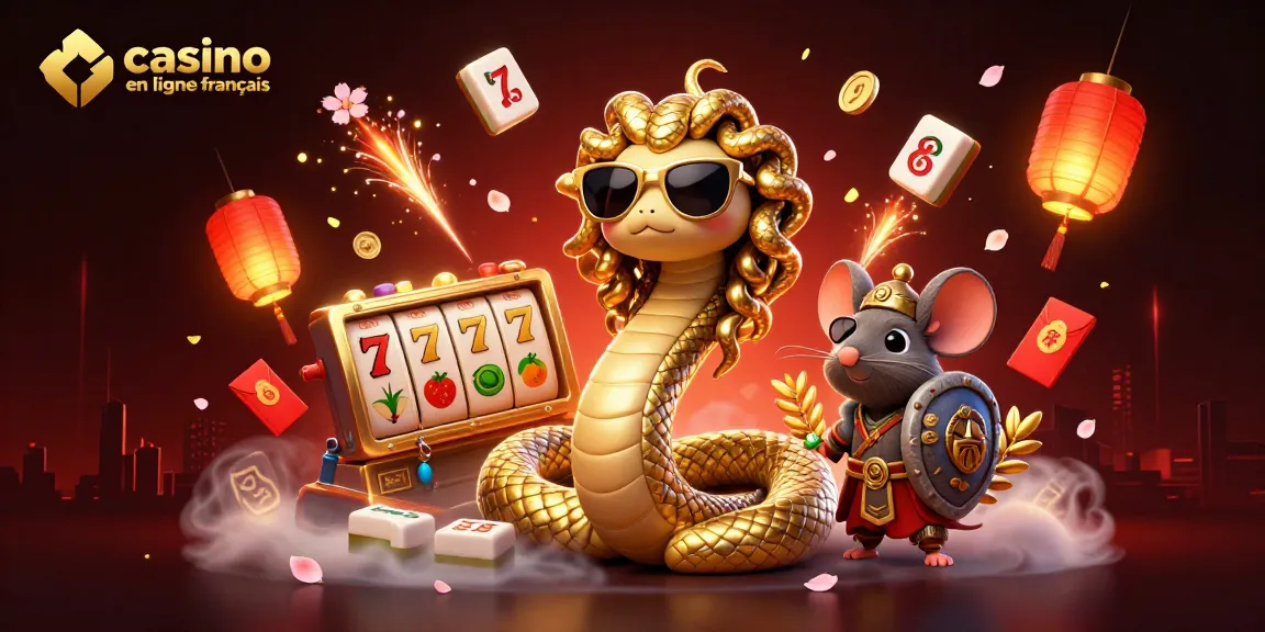 Visualisez les meilleures stratégies de jeu sur casino en ligne français avec une illustration captivante de personnages emblématiques et des éléments riches.