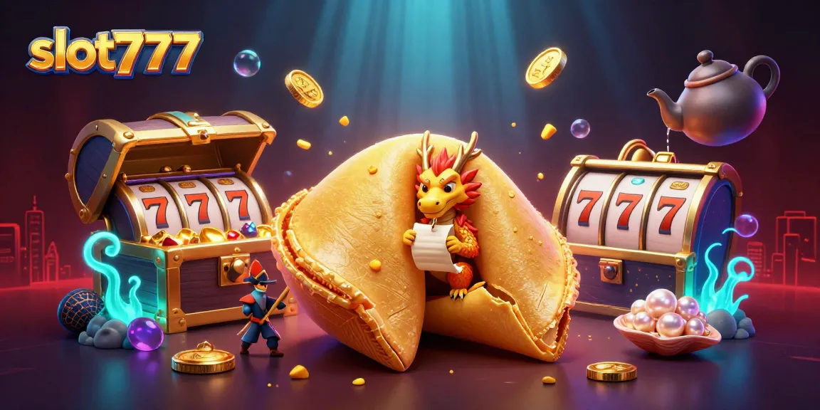Spin and win with slot777 in a vibrant casino world filled with gold coins and lively characters.