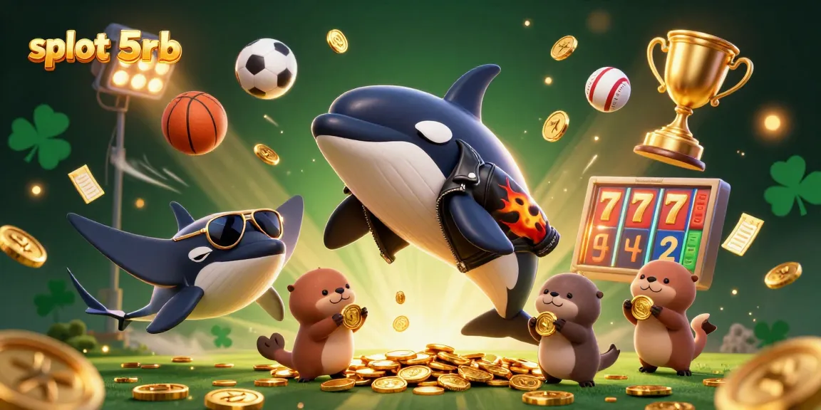 Experience thrilling gameplay with slot 5rb, highlighted in a captivating 3D illustration featuring a dynamic scene of winning characters.