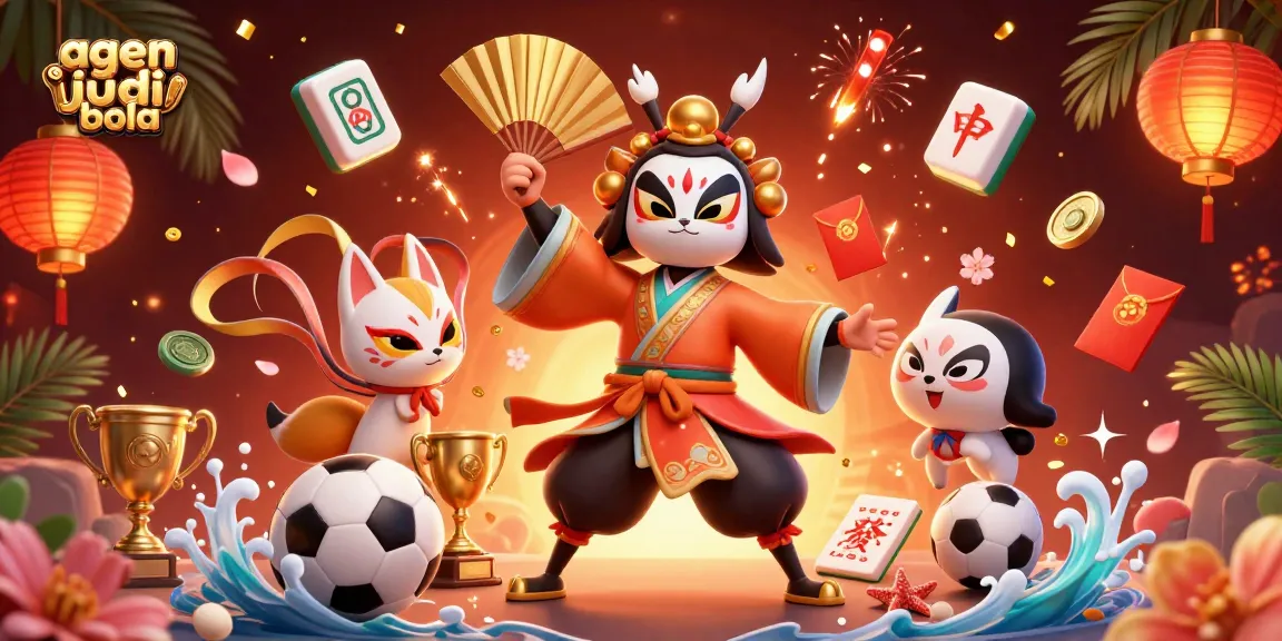 Engage with sports betting at agen judi bola featuring dynamic characters and elements.