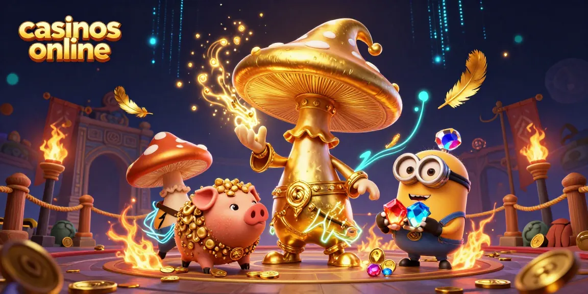 Gana en los casinos online mientras el mago dorado transforma el entorno en oro.