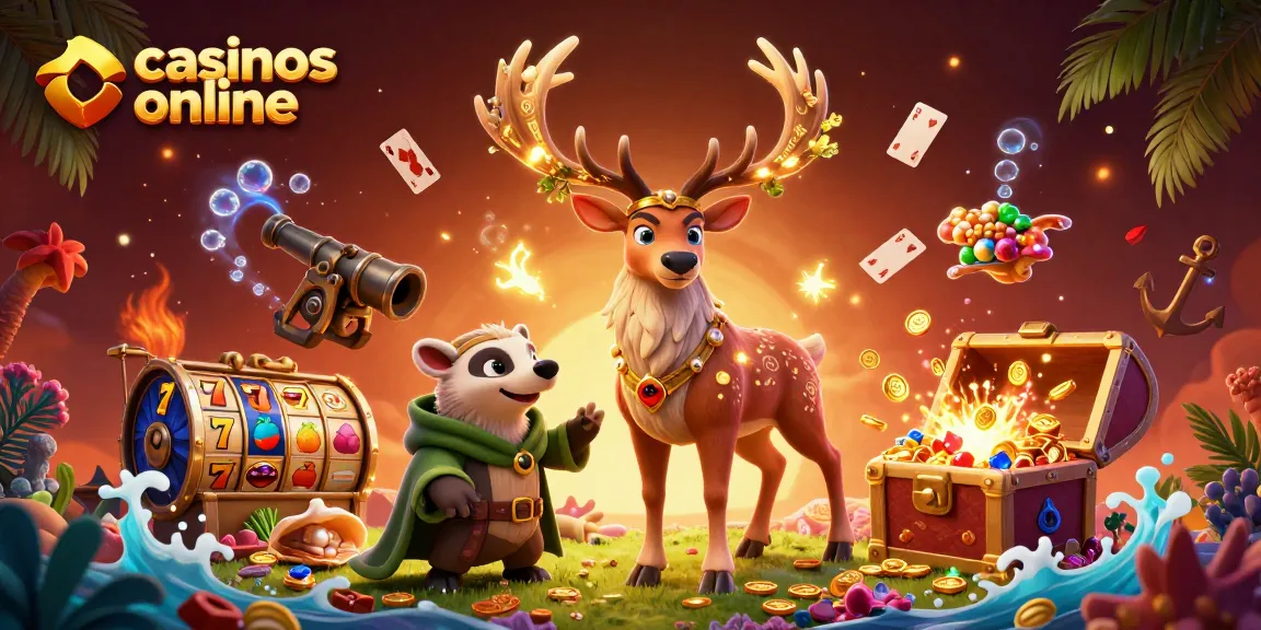 Juega en los mejores casinos online y gana con tragaperras espectaculares y símbolos de jackpots.