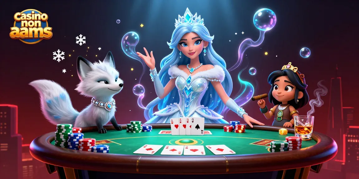 Partecipa a avventure emozionanti nei casino non AAMS con un'illustrazione 3D sbalorditiva degli elementi del casino.