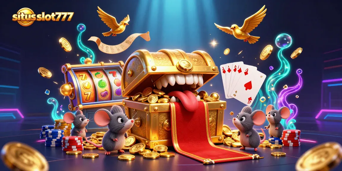 Menemukan keberuntungan di situs slot777 dengan peti harta karun yang menawan.