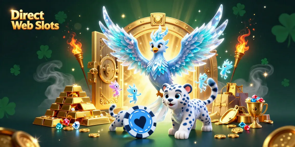 Spin to win with Direct Web Slots in this vibrant and dynamic casino scene.