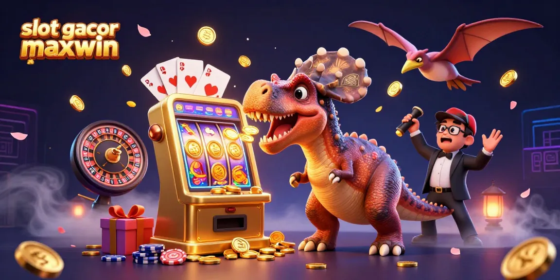 Experience the excitement of slot gacor maxwin with dynamic characters and vibrant casino elements!
