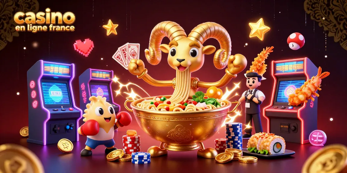 Jouez au casino en ligne France avec des personnages animés gagnants, ambiance dynamique.