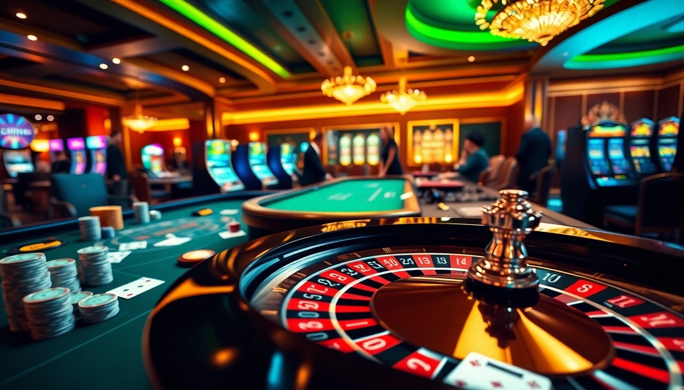 Découvrez les frissons d'un casino en ligne fiable avec des tables de jeu vibrantes et des joueurs engageants.