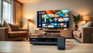 Stream channels easily with iron iptv in a cozy living room setting.