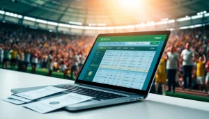 Discover the best sports betting sites in Brazil with this engaging sports betting graphic.