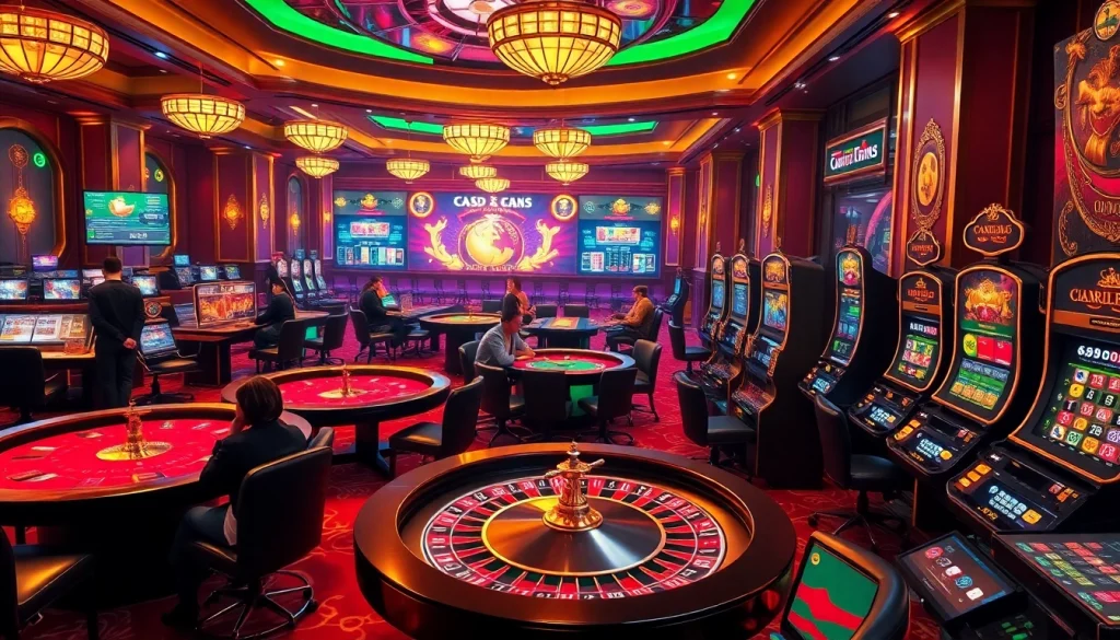 Experience thrilling gameplay at gà 6789 with vibrant casino elements and engaging action.