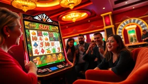 Experience the excitement of slot demo mahjong with vibrant graphics and engaging gameplay in a luxurious casino setting.