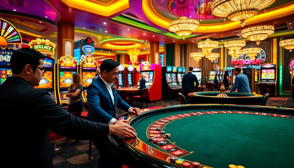 Experience the thrill of Onicplay with vibrant slot machines and engaging gameplay.