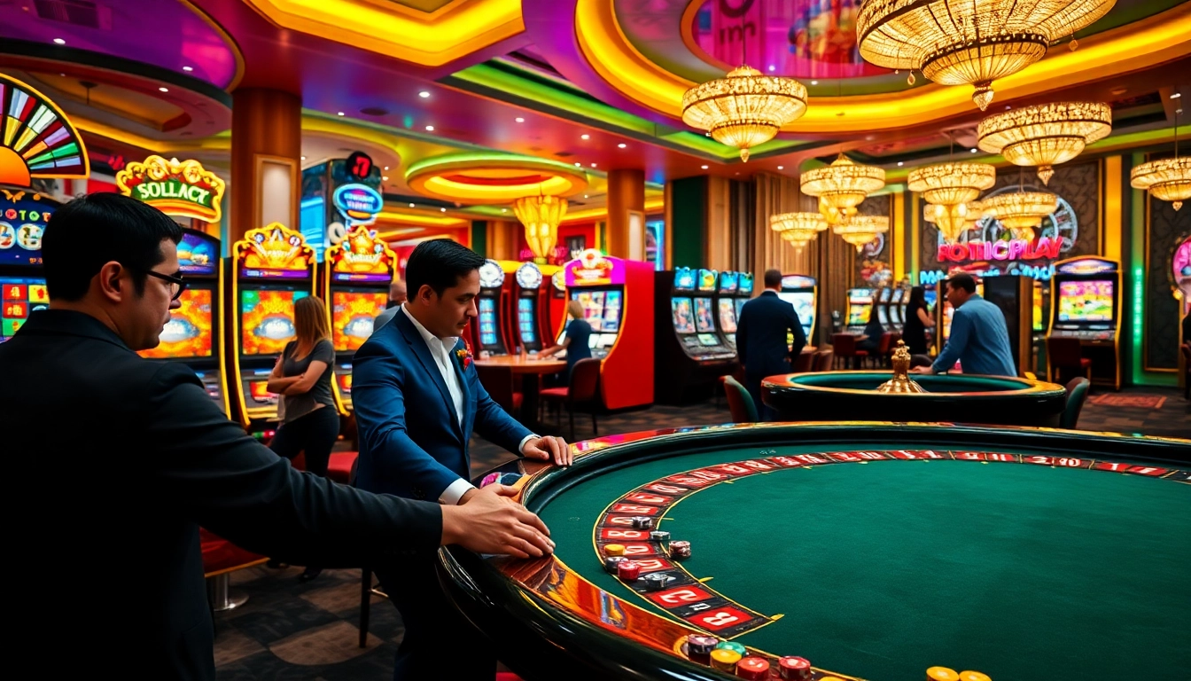 Experience the thrill of Onicplay with vibrant slot machines and engaging gameplay.