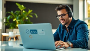 Remote sales closer jobs contextually represented by a focused professional in a modern workspace.