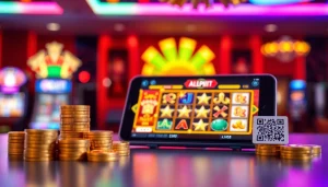 Optimalkan pengalaman slot deposit 1k dengan antarmuka perjudian online dan lampu berwarna-warni.