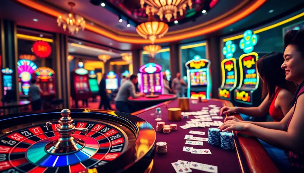 Vivez l'excitation du casino en ligne argent réel avec des jeux palpitants et des détails de jeu vibrants.