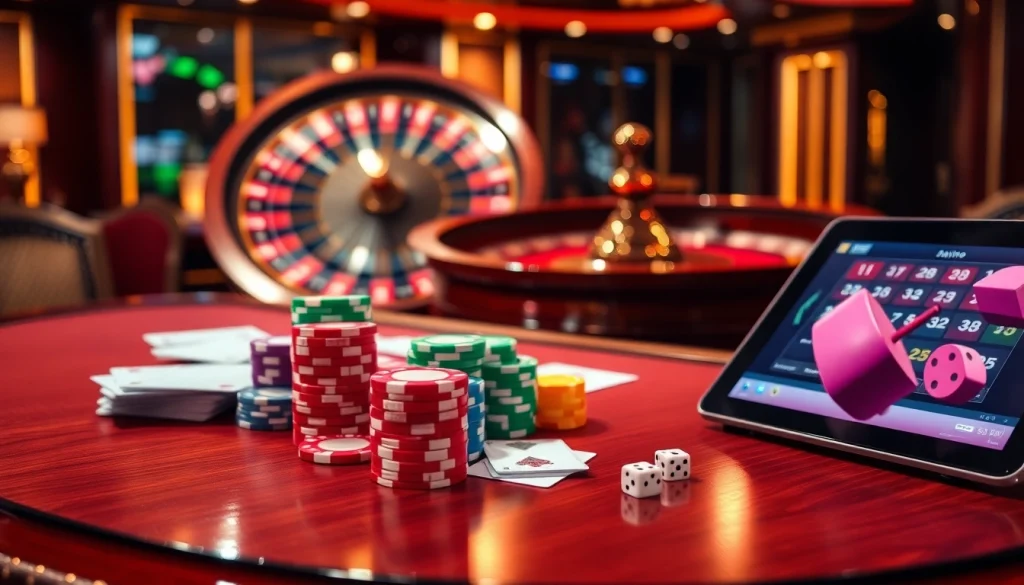 Découvrez l'excitation du casino en ligne argent réel avec le poker à enjeux élevés et l'action dynamique de la roulette.