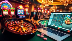 Découvrez l'excitation du casino en ligne argent réel avec des roulettes et des machines à sous vibrantes.