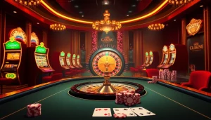 Découvrez l'excitation du casino en ligne argent réel avec des machines à sous vibrantes et de la roulette, offrant un divertissement à enjeux élevés.
